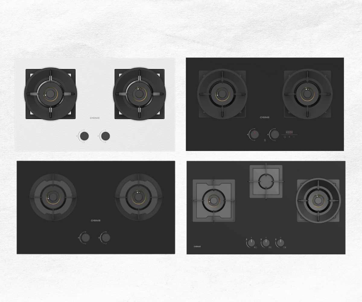 DE&E Intelligent combustion technology hob